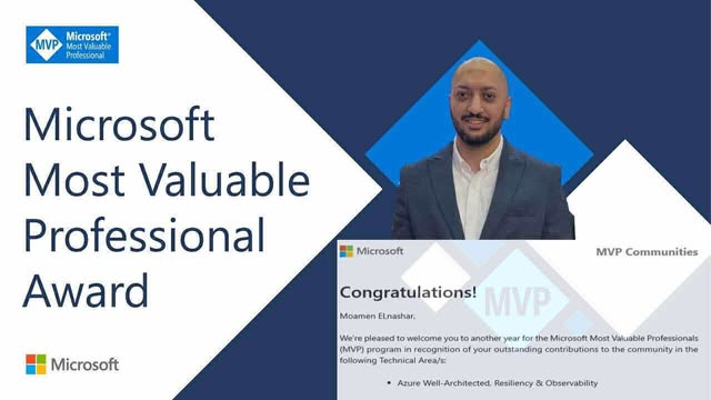 Microsoft MVP Certificate
